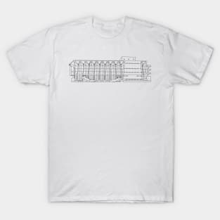 Balkrishna Doshi • Tagore Memorial Hall • Ahmedabad, India T-Shirt